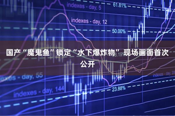 国产“魔鬼鱼”锁定“水下爆炸物” 现场画面首次公开