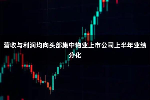 营收与利润均向头部集中物业上市公司上半年业绩分化